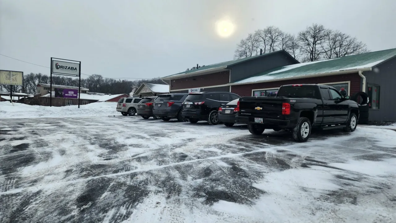 Orizaba Tires & Auto Service storefront on Mall Dr, Eau Claire, WI